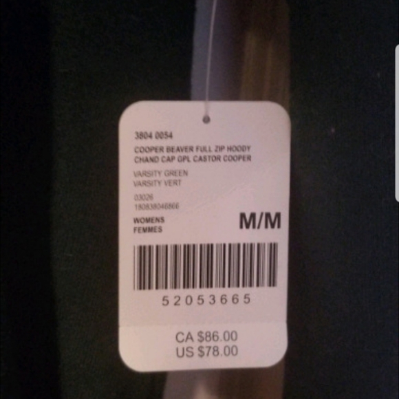 Roots zip up hoodie (Brand new) - Picture 2 of 5